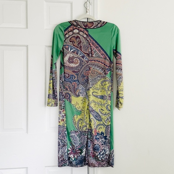 Etro Dress -Multicolor Resort wear. St. Tropez vibes. Made in Italy. Size 8. - Picture 4 of 10